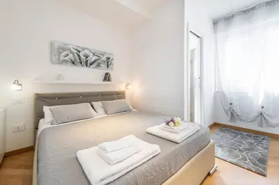 Letto o letti in una camera di Stampace Home