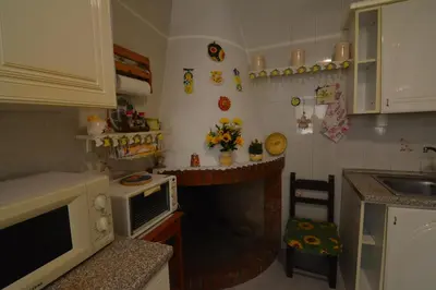 Cucina o angolo cottura di casa vacanze I GIRASOLI