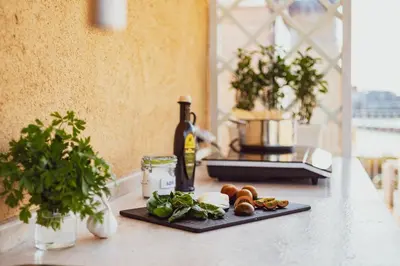 Cibo presso l'appartamento o nelle vicinanze