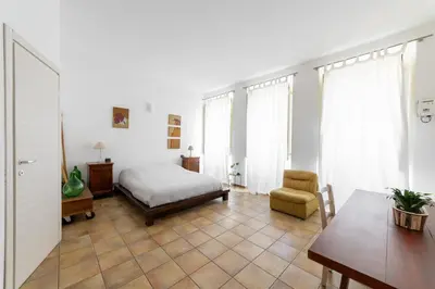 Letto o letti in una camera di Casa Marina Guesthouse Cagliari