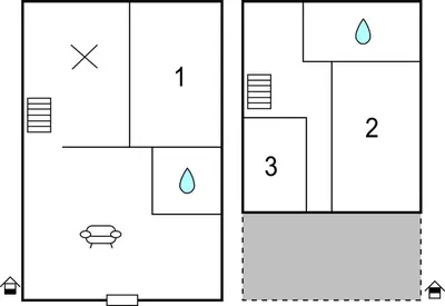 Planimetria di Villa Quadri 8