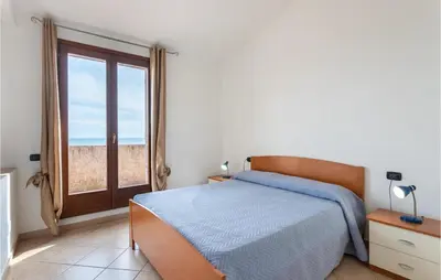 Letto o letti in una camera di Villa 6