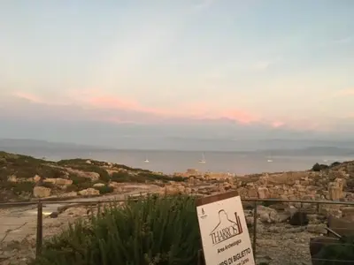 Paesaggio naturale nelle vicinanze della casa vacanze