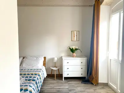 Letto o letti in una camera di B&B le TRE CHIOCCIOLE