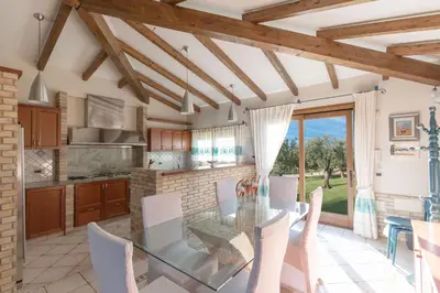 Cucina o angolo cottura di Villa Palmetto