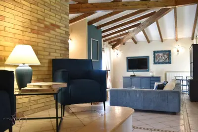 TV o dispositivi per l'intrattenimento presso Villa Palmetto