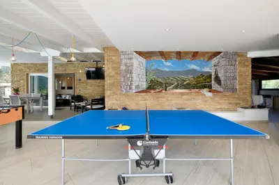 Attrezzature per ping pong presso Villa Sara o nelle vicinanze
