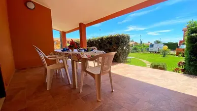 Giardino di Costa Rei Villetta 4 posti con Giardino privato e Parcheggio a 350m dalla Spiaggia