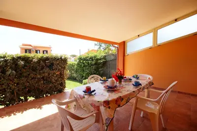 Planimetria di Costa Rei Villetta 4 posti con Giardino privato e Parcheggio a 350m dalla Spiaggia