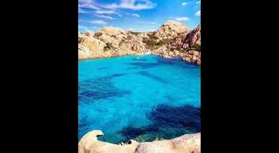 Paesaggio naturale nelle vicinanze della villa