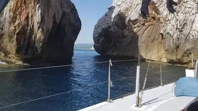 Paesaggio naturale nelle vicinanze della villa