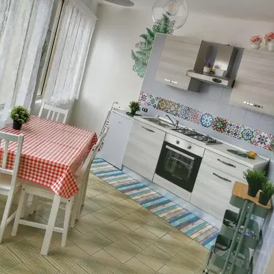 Cucina o angolo cottura di Casa Belvedere IUN Q1579