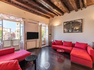 TV o dispositivi per l'intrattenimento presso Piazza Yenne Apartment