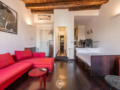 Area soggiorno di Piazza Yenne Apartment