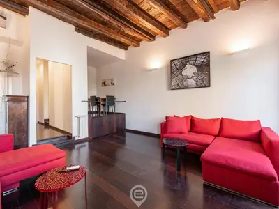 Area soggiorno di Piazza Yenne Apartment