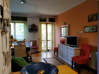 TV o dispositivi per l'intrattenimento presso Appartamento Margherita