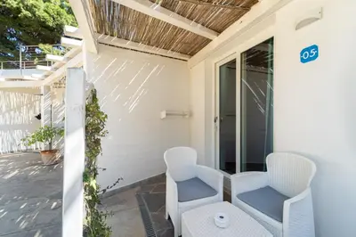 Balcone o terrazza di Angolo Mare Apartments & Rooms