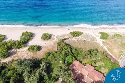 Paesaggio naturale nelle vicinanze della villa