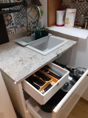 Cucina o angolo cottura di Casetta ALU' - il tuo nido a Stampace