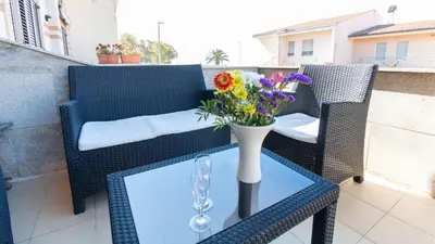 Area soggiorno di La Dimora Del Mare - Beachstay