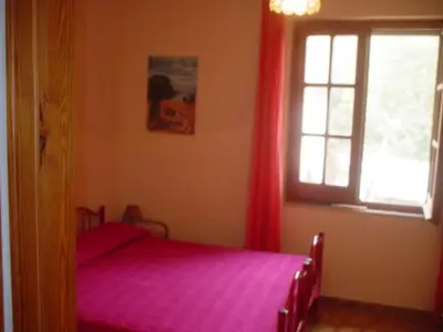 Letto o letti in una camera di Villa Palmizi mt300 from beach Calasinzias