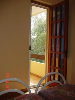 Balcone o terrazza di Villa Palmizi mt300 from beach Calasinzias