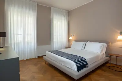Letto o letti in una camera di Boutique Apartment