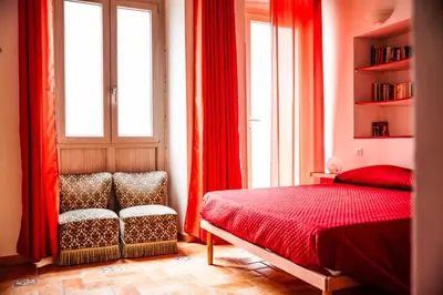 Letto o letti in una camera di Bobo's House Calasetta