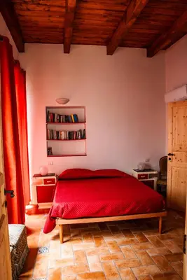 Letto o letti in una camera di Bobo's House Calasetta