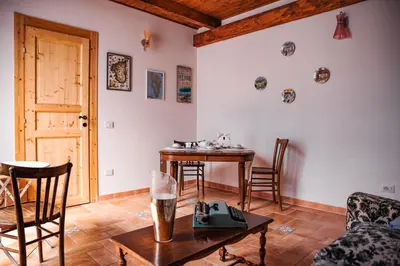 Area soggiorno di Bobo's House Calasetta