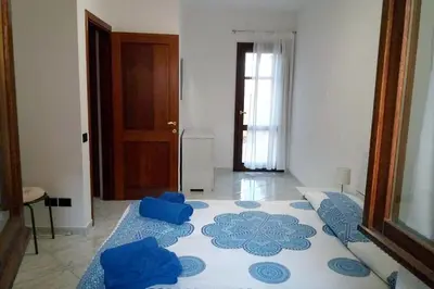 Letto o letti in una camera di Appartamento La Rocca
