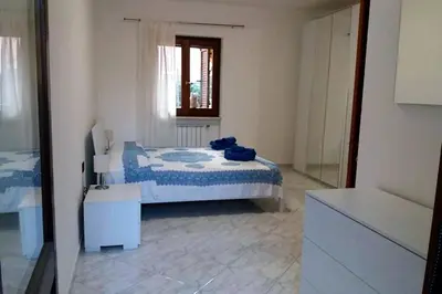 Letto o letti in una camera di Appartamento La Rocca