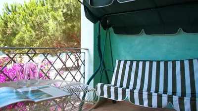 Balcone o terrazza di Sardinian Stone House- Beachfront