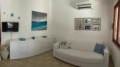 Area soggiorno di Villa ALBERTA - Villasimius, spiaggia di Campus
