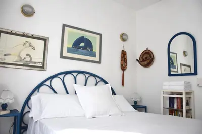 Letto o letti in una camera di Domus Deborah Apartment with sea view Costa rei