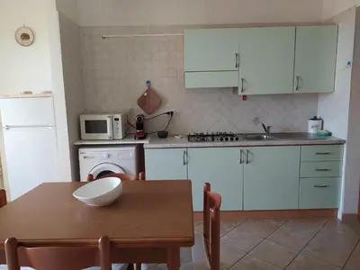 Cucina o angolo cottura di Casa Deidda