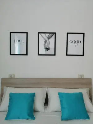 Letto o letti in una camera di Appartamento Monte Granatico 01