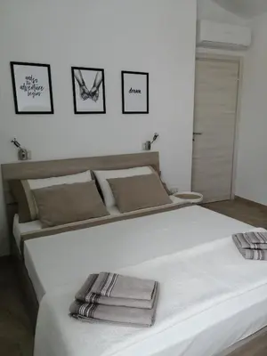 Letto o letti in una camera di Appartamento Monte Granatico 02