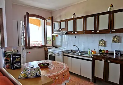 Cucina o angolo cottura di Casa Elena