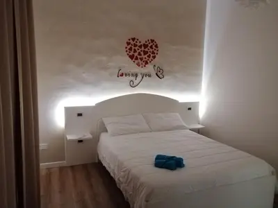 Letto o letti in una camera di Ginny's Room