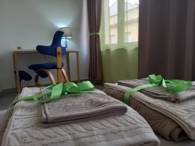 Letto o letti in una camera di PETRA casa vacanza e non solo