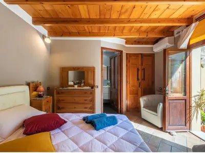 Letto o letti in una camera di La Torretta Domus