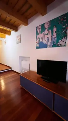 TV o dispositivi per l'intrattenimento presso Appartamento centro storico