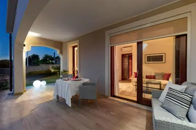 Area soggiorno di relaxing holiday in Sardinia - Matafaluga apartment