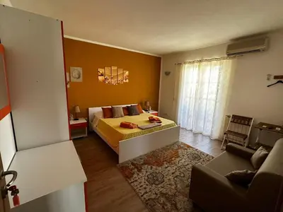 Letto o letti in una camera di Beppo's B&B