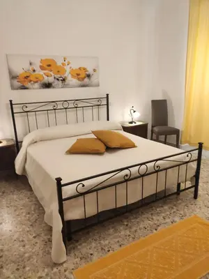 Letto o letti in una camera di B&B 24 Maggio