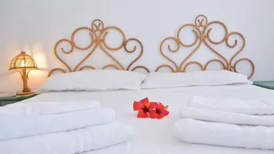 Letto o letti in una camera di Welcomely - Blue Holiday Villa