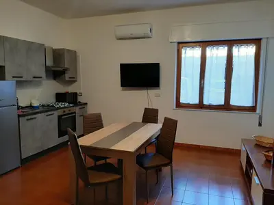 Cucina o angolo cottura di Appartamento il tulipano