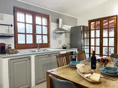 Cucina o angolo cottura di Villa SALMAGI - Sardegna