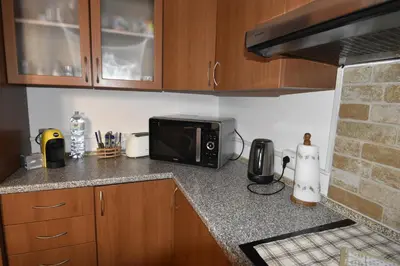 Cucina o angolo cottura di La casa di Nonno
